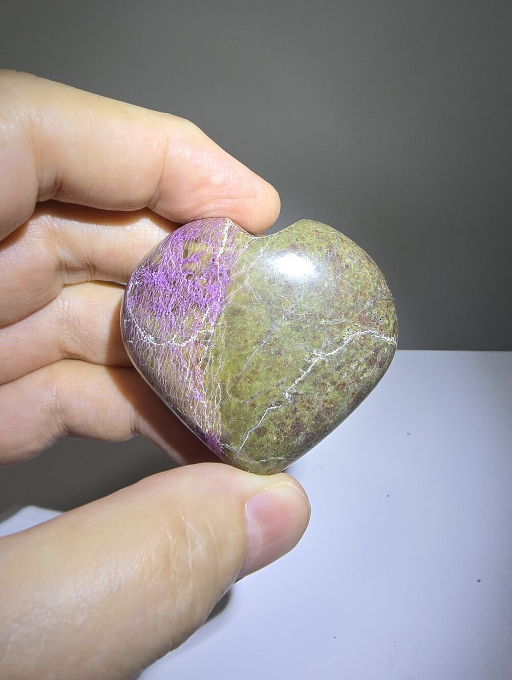 Stichtite and Serpentine, aka Atlantisite #A